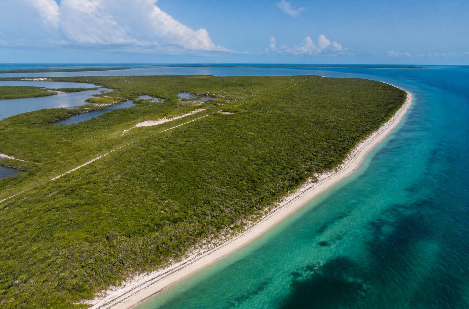 Undeveloped Caribbean waterfront land in Belize